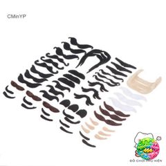Bộ Râu Trang Phục Vui Nhộn 48 Chiếc - Phụ Kiện Halloween Hóa Trang Cho Trẻ Em và Người Lớn, Độc Đáo và Hài Hước