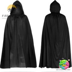 Áo Choàng Ma Quái Đỏ Đen Fashyuner 59 inch - Trang Phục Halloween Độc Đáo Dành Cho Tiệc Hóa Trang và Cosplay
