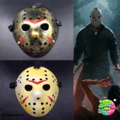 Mặt Nạ Hóa Trang Jason Voorhees Bằng Nhựa - Phụ Kiện Halloween Độc Đáo Cho Người Hâm Mộ Phim Kinh Dị 587582