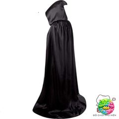 Áo Choàng Phù Thủy Halloween 59inch - Trang Phục Cosplay Rùng Rợn Chất Lượng Cao Cho Bữa Tiệc Hóa Trang