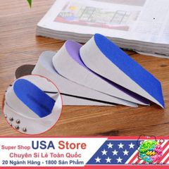 Lót Giày Tăng Chiều Cao Nam Nữ US01 - Bộ 2 Đôi Tăng 2-2.5cm, Nhiều Màu, Giúp Tăng Chiều Cao Tự Tin và Thoải Mái