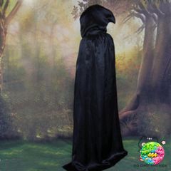 Trang Phục Hóa Trang Thần Chết Halloween Cao Cấp - Áo Xống Đen Bí Ẩn Cho Nam Nữ, Thiết Kế Độc Đáo, Phong Cách Ma Quái