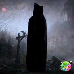 Trang Phục Hóa Trang Thần Chết Halloween Cao Cấp - Áo Xống Đen Bí Ẩn Cho Nam Nữ, Thiết Kế Độc Đáo, Phong Cách Ma Quái
