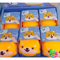 Chó Squishy Shiba Nhật Bản - Đồ Chơi Giảm Stress Phù Hợp Với Trẻ Em - Quà Tặng Dễ Thương, Chất Liệu Nhựa Dẻo Bền Bỉ