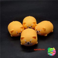 Chó Squishy Shiba Nhật Bản - Đồ Chơi Giảm Stress Phù Hợp Với Trẻ Em - Quà Tặng Dễ Thương, Chất Liệu Nhựa Dẻo Bền Bỉ