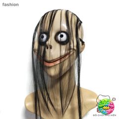 Mặt Nạ Halloween Kinh Dị Tóc Dài Mo Mo - Đồ Hóa Trang Ma Quái cho Tiệc Tùng và Sự Kiện Cosplay