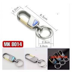 Móc Khóa Cốp Đa Năng OMUDA 8014 - Inox Cao Cấp, Chốt Móc Đĩa Quần, Bền Bỉ, Nhiều Màu Sang Trọng, Thiết Kế Châu Âu 3x9cm