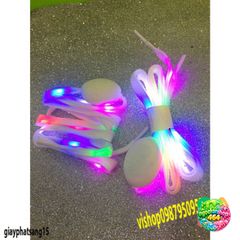 Dây Giày Quang Học LED Oval Đa Chế Độ - Phát Sáng Nhiều Màu Sắc Cho Thể Thao, Lễ Hội và Chạy Đêm