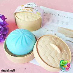 Bánh Bao Silicon Mềm Mại 10CM - Đồ Chơi Giải Trí Xua Tan Căng Thẳng - Phụ Kiện Bàn Làm Việc, Quà Tặng Dễ Thương