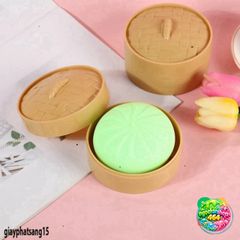Bánh Bao Silicon Mềm Mại 10CM - Đồ Chơi Giải Trí Xua Tan Căng Thẳng - Phụ Kiện Bàn Làm Việc, Quà Tặng Dễ Thương
