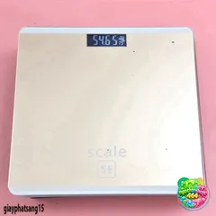 Cân Sức Khỏe Iscale Hình iPhone - Cân Điện Tử Sang Trọng, Tải Trọng Tối Đa 180kg, Thiết Kế Kính Chịu Va Đập