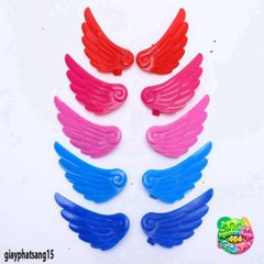 Phụ Kiện Bảo Hộ Giày Patin Cánh Thiên Thần Hồng Xanh Dương - Bộ Đồ Hỗ Trợ Trượt Patin An Toàn, Thời Trang 5 Màu