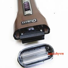 Máy Cạo Râu QISHI RSCW-Q588 2 Lưỡi Kép - Thiết Kế Gọn Nhẹ, Cạo Sát Da An Toàn, Dành Cho Đấng Mày Râu.