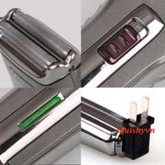 Máy Cạo Râu QISHI RSCW-Q588 2 Lưỡi Kép - Thiết Kế Gọn Nhẹ, Cạo Sát Da An Toàn, Dành Cho Đấng Mày Râu.