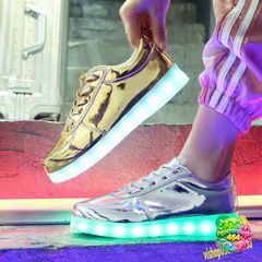 Giày Phát Sáng 7 Màu LED Kiểu Hàn Quốc Cho Nam Nữ - Giày Thời Trang Đi Party, Sự Kiện, Chống Nước, Có Dây Sạc