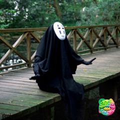 Bộ Trang Phục Vô Diện Đen cho Cosplay - Mặt Nạ, Áo Choàng và Găng Tay Siêu Anh Hùng Dành Cho Trẻ Em và Người Lớn