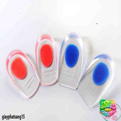 Cặp Lót Giày Silicone Nâng Cao Gót Chân êm Ái Cho Nam & Nữ - Chất Liệu Mềm Dẻo, Tái Sử Dụng, Nhiều Kích Cỡ