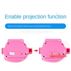 Đồng Hồ LED Hoạt Hình 3D Chiếu 24 Hình Dễ Thương Cho Bé - Quà Tặng Sinh Nhật, Halloween, Giáng Sinh, Phù Hợp 3-14 Tuổi