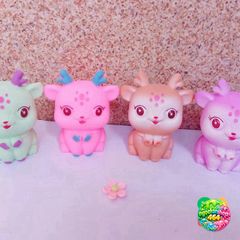 Đồ Chơi Squishy Hươu Sao 6 Chấm - Mochi Giải Tỏa Căng Thẳng Dễ Thương, Đồ Chơi Trẻ Em An Toàn và Độc Đáo