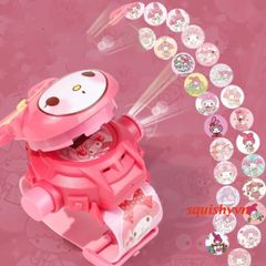 Đồng Hồ Hoạt Hình 3D Hello Kitty và Kuromi Cho Bé - Đồng Hồ Điện Tử Xinh Xắn, Quà Tặng Đáng Yêu Cho Trẻ Em