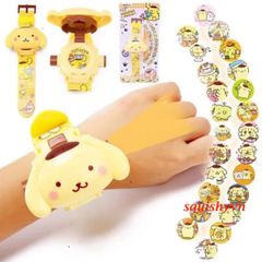 Đồng Hồ Hoạt Hình 3D Hello Kitty và Kuromi Cho Bé - Đồng Hồ Điện Tử Xinh Xắn, Quà Tặng Đáng Yêu Cho Trẻ Em