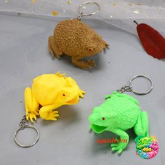 Móc Khóa Silicone Hình Thú 3D Đáng Yêu - Ếch, Rùa, Gà Đẻ Trứng - Phụ Kiện Thời Trang Dễ Thương và Sáng Tạo