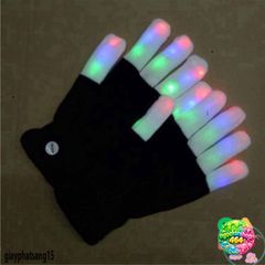 Găng tay LED Phát Sáng 7 Chế Độ - Đồ Chơi Phá Cách Chuyên Dụng Cho Hòa Nhạc & Tiệc Tùng