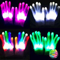 Găng tay LED Phát Sáng 7 Chế Độ - Đồ Chơi Phá Cách Chuyên Dụng Cho Hòa Nhạc & Tiệc Tùng