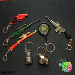 Móc Khóa PUBG Kim Loại - Chảo, Mũ, Giáp, Balo - Phụ Kiện Thời Trang Dành Cho Fan Game PUBG