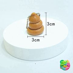 Móc Khóa Hình Cục Phân Vui Nhộn Giảm Căng Thẳng - Quà Tặng Đồ Chơi Thú Vị Cho Trẻ Em và Người Lớn