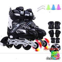 Giày Patin Thể Thao Đa Năng Bảo Hộ Cho Trẻ Em và Người Lớn - Đủ Kích Cỡ, Thiết Kế Thể Thao, An Toàn Và Cá Tính