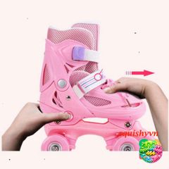 Giày Patin Trẻ Em 2-10 Tuổi An Toàn Bền Bỉ Size M-XL - Đồ Chơi Vận Động Thể Chất Cho Bé, Trượt Patin Dễ Chơi, Phát Triển Kỹ Năng