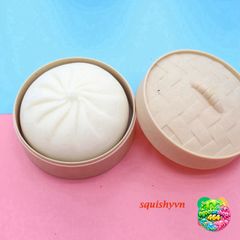 Đồ Chơi Squishy Bánh Bao & Dimsum - Đồ Chơi Giảm Căng Thẳng An Toàn Cho Trẻ Em, Phát Triển Kỹ Năng Nấu Ăn