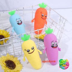 Biểu Cảm Củ Cà Rốt Jumbo - Đồ Chơi Mềm Xốp Giảm Stress Dễ Thương Cho Trẻ Em - Quà Tặng Ngộ Nghĩnh