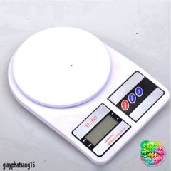 Cân Điện Tử Mini FS-400 - Màn Hình LCD HD 10kg/1g, Dễ Sử Dụng, Pin Tặng Kèm - Cân Nhà Bếp Sang Trọng, Thời Trang