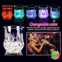 Cốc Uống Rượu/Bia LED 270ML Phát Sáng - Cốc Thủy Tinh Acrylic Trang Trí Tiệc Tùng, Bar và Câu Lạc Bộ