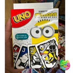 Áo Thun Nam Cotton Premium Cổ Tròn Minions - Game Bài Uno 112 Lá Cực Cool - Quà Tặng Trẻ Em từ 7 Tuổi