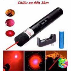 Bút laser 303 có pin sạc - Đèn chiếu đa chế độ, ánh sáng xanh lá, công suất 5000mw, thích hợp giảng dạy và hướng dẫn du lịch.