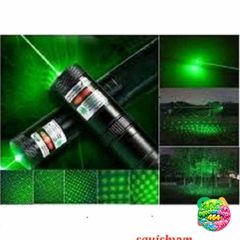 Bút laser 303 có pin sạc - Đèn chiếu đa chế độ, ánh sáng xanh lá, công suất 5000mw, thích hợp giảng dạy và hướng dẫn du lịch.