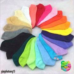 Combo 50 Đôi Tất Nam Cổ Ngắn Cotton Chất Lượng Cao - Vớ Chống Kháng Khuẩn Thoáng Khí Cho Giày Tây Công Sở