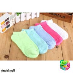Combo 50 Đôi Tất Nam Cổ Ngắn Cotton Chất Lượng Cao - Vớ Chống Kháng Khuẩn Thoáng Khí Cho Giày Tây Công Sở
