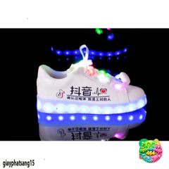Giày LED Phát Sáng Thể Thao Chữ Hàn - 8 Chế Độ Đèn Nhiều Màu Cho Nam Nữ, Thời Trang Hàn Quốc, Dùng Trong Mọi Sự Kiện