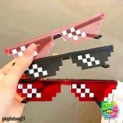 Kính Thợ Mỏ Minecraft Thuglife - Kính Mát Thời Trang Phong Cách 8bit Dành Cho Nam Nữ - Giá Rẻ, Chất Lượng Cao, Hot Trend 2021