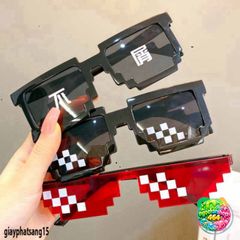 Kính Thợ Mỏ Minecraft Thuglife - Kính Mát Thời Trang Phong Cách 8bit Dành Cho Nam Nữ - Giá Rẻ, Chất Lượng Cao, Hot Trend 2021
