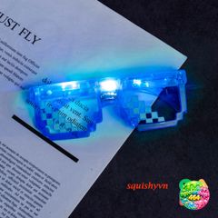Kính THUG LIFE LED 7 Màu Phát Sáng - Kính Mát Tiệc Tùng Thời Trang TikTok, Quà Tặng Cho Nam Nữ