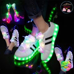 Giày LED Thể Thao Phát Sáng 7 Màu - Giày Đèn Sáng Rực Tuyệt Đẹp Cho Nam Nữ, Chống Nước Và Thoải Mái