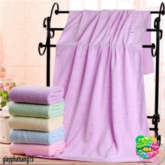 Khăn Tắm Nhật Bản Khổ Lớn 1m4x70cm - Mềm Mịn 180GRAM, Thấm Hút Nhanh, An Toàn Cho Da Trẻ Em