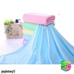 Khăn Tắm Nhật Bản Khổ Lớn 1m4x70cm - Mềm Mịn 180GRAM, Thấm Hút Nhanh, An Toàn Cho Da Trẻ Em