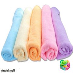 Khăn Tắm Nhật Bản Khổ Lớn 1m4x70cm - Mềm Mịn 180GRAM, Thấm Hút Nhanh, An Toàn Cho Da Trẻ Em