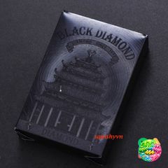 Bộ Bài Tây Cao Cấp Mạ Đen Vàng 24K Chống Thấm Nước - Bài Poker Nhựa PVC Độc Đáo cho Game Thủ và Ảo Thuật